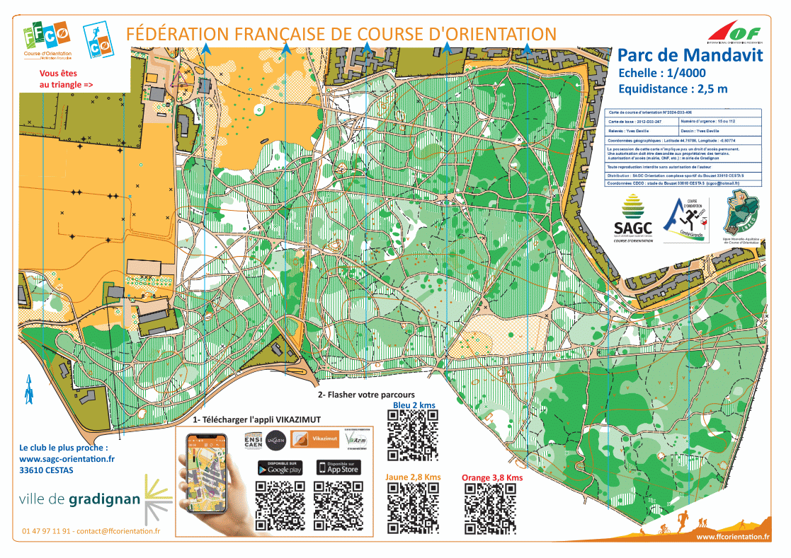 Carte Vierge 2025